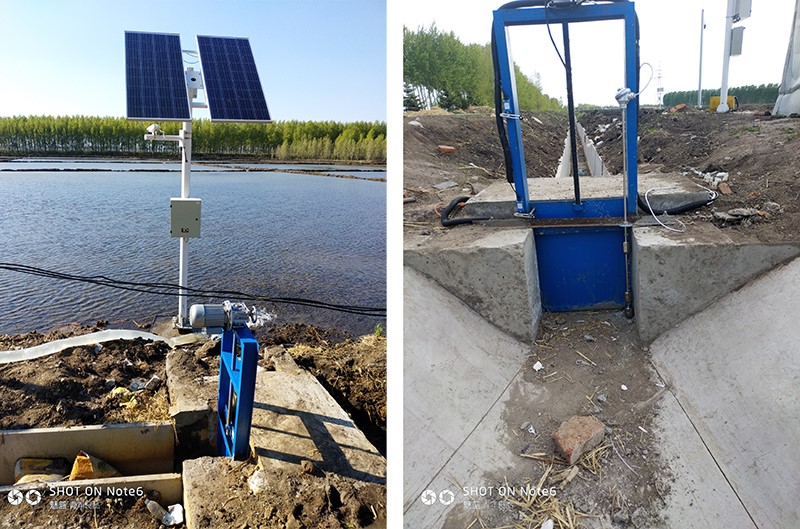 黑龍江綏化北林區(qū)高標椎農田示范基地-閘門監(jiān)控系統(tǒng)